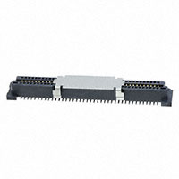 Amphenol Commercial Products - G832MB010801222HR - CONN RECEPTACLE 80POS .80MM SMT