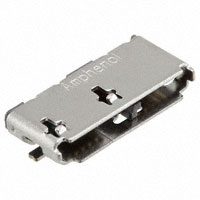 Amphenol Commercial Products - GSB443133HR - USB3.1 MICRO B R/A SMT 30U