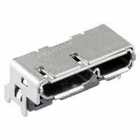 Amphenol Commercial Products - GSB443T33HR - USB3.1 MCRO B R/A SMT H-S