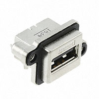 Amphenol Commercial Products - MUSBA511N0 - RUGGED USB A RCPT VERT