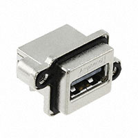 Amphenol Commercial Products - MUSBRA111M0 - RUGGED RCPT USB A RA