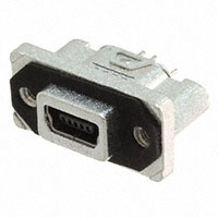 Amphenol Commercial Products - MUSBR-B551-30 - RUGGED USB MINI B VERTICAL