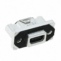 Amphenol Commercial Products - MUSBR-E151-30 - RUGGED USB MINI AB RIGHT ANGLE