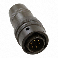 Amphenol Industrial Operations - PT06W-10-6P - CONN PLUG 6 POS STRAIGHT W/PINS