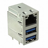 Amphenol Commercial Products - RJMG241102670CR-A - CONN MGJK 1PORT USB 1000 BASE-T