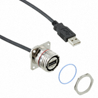 Amphenol PCD - USBFTV7SA2N05A - CBL USB A RCPT SLD JAM-PLUG .5M