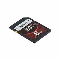 Apacer Memory America - AP8GSDHC10U1-B - MEMORY CARD SDHC 8GB CLASS 10