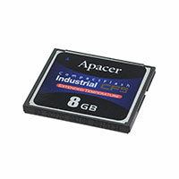 Apacer Memory America - AP-CF008GR9NS-ETNRA - MEMORY CARD FLASH CARD 8GB SLC