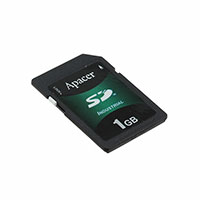 Apacer Memory America - AP-ISD01GCS2A-3T - MEMORY CARD SD 1GB SLC