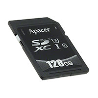 Apacer Memory America - AP-ISD128GIA-1CTM - MEM CARD SDHC 128GB CLASS 6 MLC