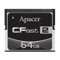 Apacer Memory America - APCFA002GACAN-AT - MEMORY CARD CFAST 2GB SLC