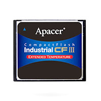 Apacer Memory America - AP-CF016GE3NR-ETNRQ - MEM CARD COMPACTFLASH 16GB SLC