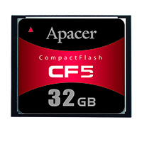 Apacer Memory America - AP-CF032GL9FS-NR - MEM CARD COMPACTFLASH 32GB MLC