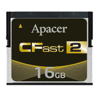 Apacer Memory America - APCFA016GBAD-DT - MEMORY CARD CFAST 16GB SLC
