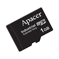Apacer Memory America - AP-MSD01GISI-T - MEMORY CARD MICROSD 1GB SLC