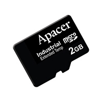 Apacer Memory America - AP-MSD02GIDI-T - MEMORY CARD MICROSD 2GB SLC