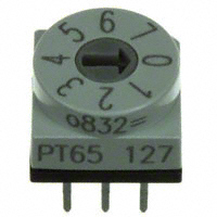 APEM Inc. - PT65127 - SW ROTARY DIP OCT COMP 150MA 24V
