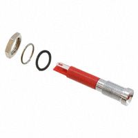 APEM Inc. - Q6R1CXXR12E - INDICATOR 12V 6MM RECESSED RED