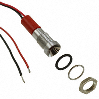 APEM Inc. - Q8R3CXXR12E - LED PM INDICATOR RECESSED RED