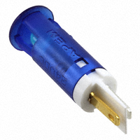 APEM Inc. - QS101XXB12 - INDICATOR 10MM FIXED BL 12V SLDR