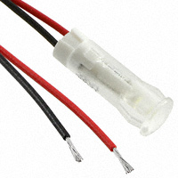 APEM Inc. - QS63XXW24 - INDICATOR 6MM FIXED WHT 24V WIRE