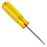 Apex Tool Group - R182BK - SCREWDRIVER SLOTTED 1/8" 4.63"