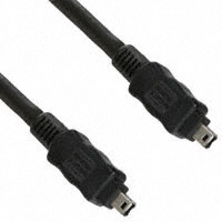 Assmann WSW Components - AK-1394-3044 - CABLE IEEE1394 4POS-4POS 3.0M
