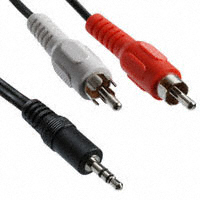 Assmann WSW Components - AK243-2 - CABLE 3.5MM STEREO-2PHONO PLUGS