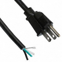 Assmann WSW Components - AK500-OE-6-3 - CORD SJT 18AWG 3COND SHLD 3M
