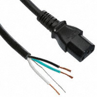 Assmann WSW Components - AK500-OE-9-2 - CORD SJT 18AWG 3COND SHLD 2M