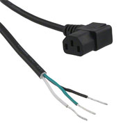 Assmann WSW Components - A-PC1504-030021-1 - CORD SVT 18AWG 3COND 3M