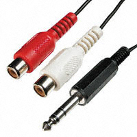 Assmann WSW Components - AK244-63 - CABLE STEREO 6.3MMSTER-2XCHIN-F