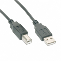 Assmann WSW Components - AK672/2-5-BLACK - CABLE USB 2.0 A-B MALE BLACK 5M
