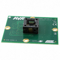Microchip Technology - ATSTK600-SC14 - STK600 TQFP SOCKET CARD AVR