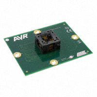 Microchip Technology - ATSTK600-SC16 - STK600 TQFP SOCKET CARD AVR