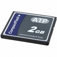ATP Electronics, Inc. - AF2GCFI-OEM - MEMORY CARD COMPACTFLASH 2GB SLC