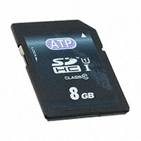 ATP Electronics, Inc. - AF8GSD3-OEM - MEM CARD SDHC 8GB CLASS 10 MLC