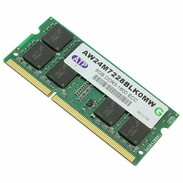 ATP Electronics, Inc. - AW24M7228BLK0MW - MODULE DDR3 SDRAM 8GB 204SODIMM