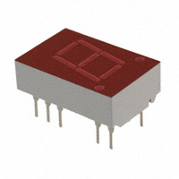 Broadcom Limited - 5082-7650 - LED 7-SEG 10.9MM CA HE RED LHD