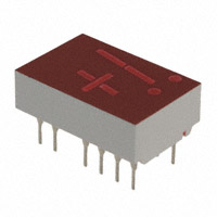Broadcom Limited - 5082-7656 - LED 7-SEG 10.9MM HE RED RHD