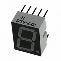 Broadcom Limited - HDSP-5503-GH000 - LED 7-SEG 14.2MM CC HE RED RHD