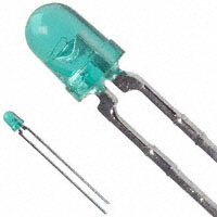 Broadcom Limited - HLMP-1521 - LED GREEN CLEAR 3MM ROUND T/H