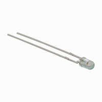 Broadcom Limited - HLMP-1540-IJ000 - LED GREEN CLEAR 3MM ROUND T/H