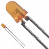 Broadcom Limited - HLMP-1621 - LED YELLOW DIFF 3MM ROUND T/H