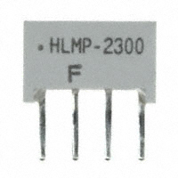 Broadcom Limited - HLMP-2300-EF000 - LED LT BAR 8.89X3.81MM SGL HER