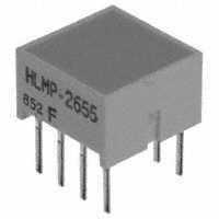Broadcom Limited - HLMP-2655-EF000 - LED LT BAR 8.89X8.89MM SGL HER