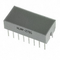 Broadcom Limited - HLMP-2785-EF000 - LED LT BAR 8.89X19.05MM SGL YLW