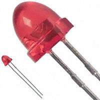 Broadcom Limited - HLMP-3366 - LED RED CLEAR 5MM ROUND T/H