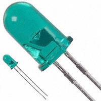 Broadcom Limited - HLMP-3519 - LED GREEN CLEAR 5MM ROUND T/H