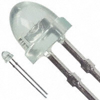Broadcom Limited - HLMP-3590 - LED GREEN CLEAR 5MM ROUND T/H